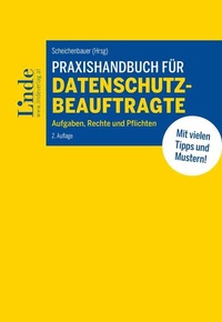 Abbildung von: Praxishandbuch für Datenschutzbeauftragte - Linde