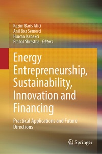 Abbildung von: Energy Entrepreneurship, Sustainability, Innovation and Financing - Springer