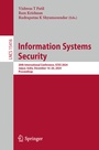 Cover: Information Systems Security - Springer