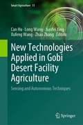 Cover: New Technologies Applied in Gobi Desert Facility Agriculture - Springer Nature Switzerland AG