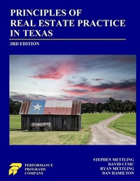 Abbildung von: Principles of Real Estate Practice in Texas - Performance Programs Company LLC