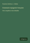 Cover: Grammaire espagnole-fran&ccedil;aise - Antigonos Verlag