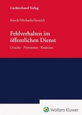 Abbildung von: Fehlverhalten im öffentlichen Dienst - Luchterhand