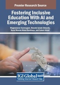 Cover: Fostering Inclusive Education With AI and Emerging Technologies - Information Science Publishing