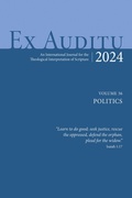 Cover: Ex Auditu - Volume 36 - Wipf and Stock Publishers
