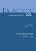 Cover: Ex Auditu - Volume 36 - Pickwick Publications