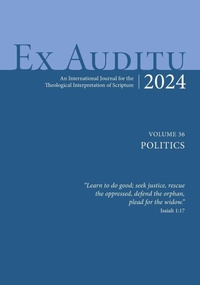 Enlarge image Cover: Ex Auditu - Volume 36 - Pickwick Publications