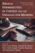 Cover: Biblical Hermeneutics in Context and the Struggle for Meaning - Wipf and Stock Publishers