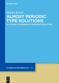 Abbildung von: Almost Periodic Type Solutions - De Gruyter