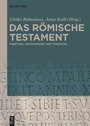Cover: Das römische Testament - De Gruyter