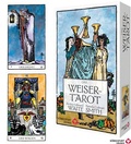 Cover: Das Weiser-Tarot - Tarot von A.E. Waite in den urspr&uuml;nglichen Aquarellfarben (78 Karten illustriert von Pamela Colman Smith mit Booklet) - K&ouml;nigsfurt-Urania Verlag
