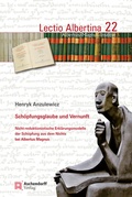 Cover: Sch&ouml;pfungsglaube und Vernunft - Aschendorff