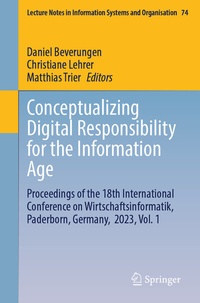 Abbildung von: Conceptualizing Digital Responsibility for the Information Age - Springer