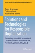 Bild: Solutions and Technologies for Responsible Digitalization - Springer