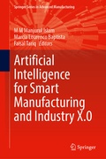 Cover: Artificial Intelligence for Smart Manufacturing and Industry X.0 - Springer