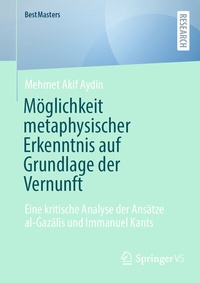 Abbildung von: Möglichkeit metaphysischer Erkenntnis auf Grundlage der Vernunft - Springer VS