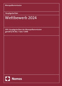 Abbildung von: Monopolkommission Hauptgutachten / Hauptgutachten. Wettbewerb 2024 - Nomos