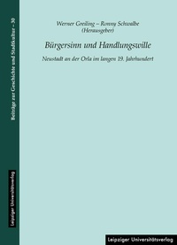 Enlarge image Cover: Bürgersinn und Handlungswille - Leipziger Uni-Vlg