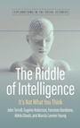 Cover: The Riddle of Intelligence - Berghahn Books