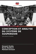 Cover: Conception Et Analyse Du Systeme de Suspension - Editions Notre Savoir