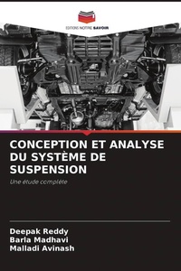 Enlarge image Cover: Conception Et Analyse Du Systeme de Suspension - Editions Notre Savoir