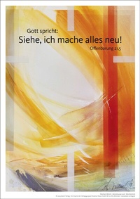 Abbildung von: Jahreslosung Münch 2026, Kunstdruck A4 - bene!