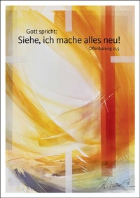Abbildung von: Jahreslosung Münch 2026, Postkarte (10er-Set) - bene!