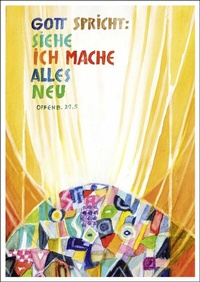 Abbildung von: Jahreslosung Andreas Felger 2026, Postkarte (10er-Set) - bene!