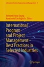 Cover: International Program and Project Management - Best Practices in Selected Industries - Springer