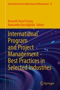 Cover: International Program and Project Management - Best Practices in Selected Industries - Springer