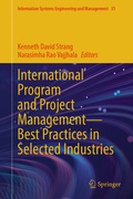 Cover: International Program and Project Management - Best Practices in Selected Industries - Springer