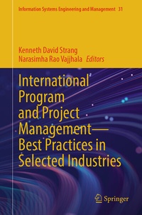 Abbildung von: International Program and Project Management - Best Practices in Selected Industries - Springer