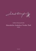 Cover: Andreas-Hammerschmidt-Werkausgabe Band 6: Musicalischer Andachten Vierdter Theil (1646) - E. Reinhold Verlag