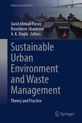 Cover: Sustainable Urban Environment and Waste Management - Springer