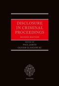 Bild: Disclosure in Criminal Proceedings - Oxford University Press