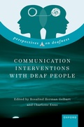 Cover: Communication Interventions with Deaf People - Oxford University Press