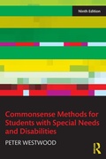 Cover: Commonsense Methods for Students with Special Needs and Disabilities - Routledge