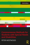 Cover: Commonsense Methods for Students with Special Needs and Disabilities - Routledge