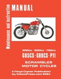 Cover: Matchless 1959-1969 G80cs, G85cs and P11 Workshop Manual - Veloce Enterprises, Inc.