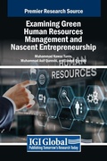 Cover: Examining Green Human Resources Management and Nascent Entrepreneurship - IGI Global