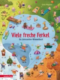 Cover: Viele freche Ferkel - Ein Pappbilderbuch voller niedlicher Haus- und Wildschweinchen - Annette Betz Verlag