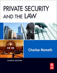 Abbildung von: Private Security and the Law - Butterworth-Heinemann