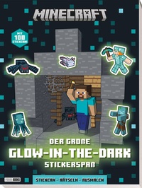 Abbildung von: Minecraft: Der große Glow-in-the-Dark Stickerspaß: Stickern - Rätseln - Ausmalen - Panini Verlags GmbH