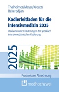 Cover: Kodierleitfaden f&uuml;r die Intensivmedizin 2025 - medhochzwei Verlag
