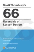 Cover: Scott Thornbury's 66 Essentials of Lesson Design Paperback - Cambridge University Press