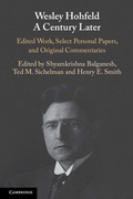 Cover: Wesley Hohfeld A Century Later - Cambridge University Press