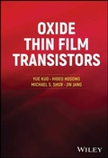 Cover: Oxide Thin Film Transistors - Wiley