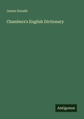 Cover: Chambers's English Dictionary - Antigonos Verlag