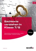 Cover: Sachtexte verstehen in Klasse 7/8 - scolix