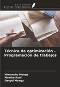 Cover: T&eacute;cnica de optimizaci&oacute;n - Programaci&oacute;n de trabajos - Ediciones Nuestro Conocimiento